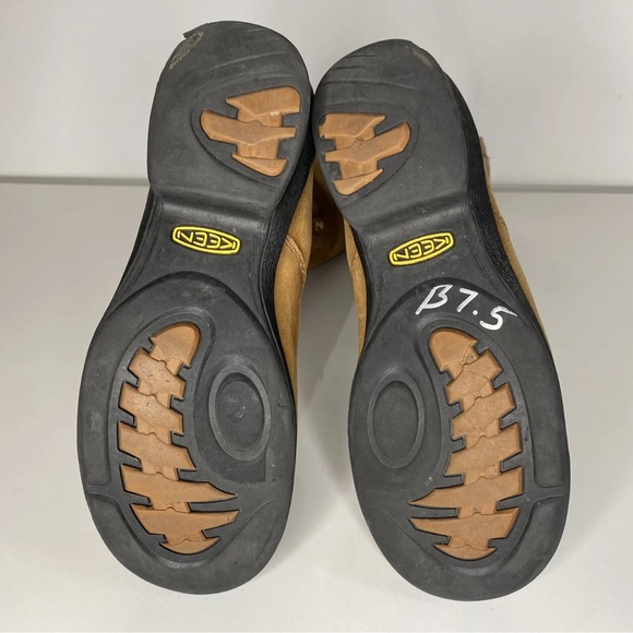 Keen Womens Tyretread Tall Riding Boots Snow Leather Waterproof Tan Size 7 - Picture 10 of 12